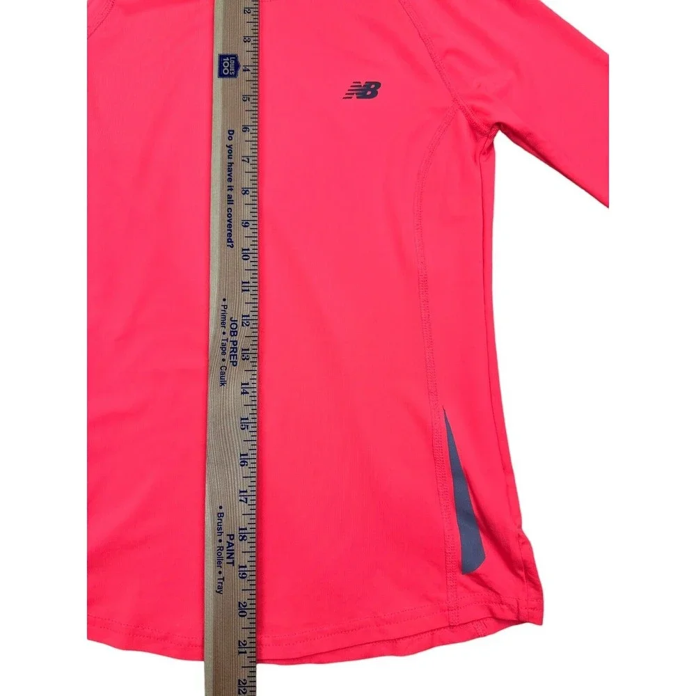 New Balance Girls‎ Size M 10/12 Long Sleeve Long Sleeve Pullover Pink Shirt